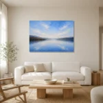 Premium Wall Art Yatay Html Edition – BEDROOMNW02145 styled in a refined neutral interior