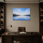 Premium Wall Art Yatay Html Edition – BEDROOMNW02145 displayed in a contemporary gallery-inspired room
