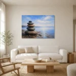 Premium Wall Art Yatay Html Edition – BEDROOMNW02146 styled in a refined neutral interior