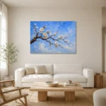 Premium Wall Art Yatay Html Edition – BEDROOMNW02147 styled in a refined neutral interior