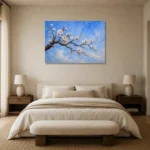Premium Wall Art Yatay Html Edition – BEDROOMNW02147 showcased in an elegant minimalist interior