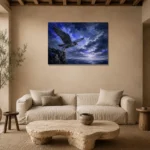 Premium Wall Art Yatay Html Edition – BEDROOMNW02152 presented in a sophisticated home setting