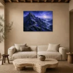 Premium Wall Art Yatay Html Edition – BEDROOMNW02153 presented in a sophisticated home setting
