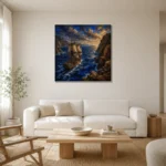 Premium Wall Art Kare Html Edition – BEDROOMNW02180 styled in a refined neutral interior