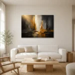 Premium Wall Art Yatay Html Edition – BLACKGOLDNW2019 styled in a refined neutral interior