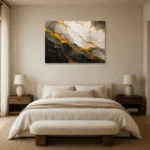 Premium Wall Art Yatay Html Edition – BLACKGOLDNW2021 showcased in an elegant minimalist interior