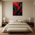 Premium Wall Art Dikey Html Edition – BLACKGOLDNW2022 showcased in an elegant minimalist interior