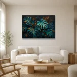 Premium Wall Art Yatay Html Edition – BLACKGOLDNW2049 styled in a refined neutral interior