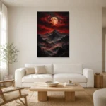 Premium Wall Art Yatay Html Edition – BLACKGOLDNW2060 styled in a refined neutral interior