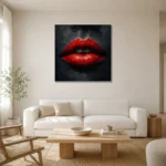 Premium Wall Art Kare Html Edition – BLACKGOLDNW2064 styled in a refined neutral interior