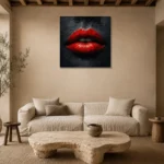 Premium Wall Art Kare Html Edition – BLACKGOLDNW2064 presented in a sophisticated home setting