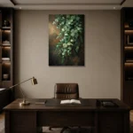 Premium Wall Art Dikey Html Edition – BOTANİCALNW2001 displayed in a contemporary gallery-inspired room