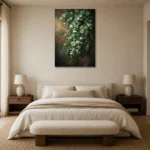 Premium Wall Art Dikey Html Edition – BOTANİCALNW2001 showcased in an elegant minimalist interior