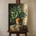Premium Wall Art Dikey Html Edition – BOTANİCALNW2003 displayed on a studio easel