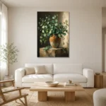 Premium Wall Art Dikey Html Edition – BOTANİCALNW2003 styled in a refined neutral interior