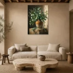 Premium Wall Art Dikey Html Edition – BOTANİCALNW2003 presented in a sophisticated home setting