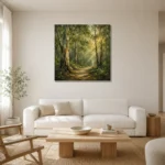 Premium Wall Art Kare Html Edition – BOTANİCALNW2005 styled in a refined neutral interior