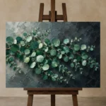 Premium Wall Art Yatay Html Edition – BOTANİCALNW2007 displayed on a studio easel