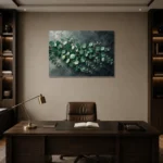 Premium Wall Art Yatay Html Edition – BOTANİCALNW2007 displayed in a contemporary gallery-inspired room