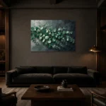 Premium Wall Art Yatay Html Edition – BOTANİCALNW2007 shown in a warm modern interior