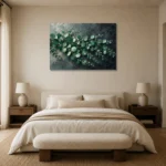 Premium Wall Art Yatay Html Edition – BOTANİCALNW2007 showcased in an elegant minimalist interior