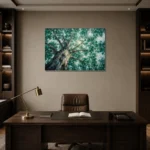 Premium Wall Art Yatay Html Edition – BOTANİCALNW2008 displayed in a contemporary gallery-inspired room