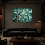 Premium Wall Art Yatay Html Edition – BOTANİCALNW2008 shown in a warm modern interior