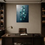 Premium Wall Art Dikey Html Edition – BOTANİCALNW2010 displayed in a contemporary gallery-inspired room