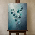 Premium Wall Art Dikey Html Edition – BOTANİCALNW2012 displayed on a studio easel