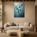 Premium Wall Art Dikey Html Edition – BOTANİCALNW2012 presented in a sophisticated home setting