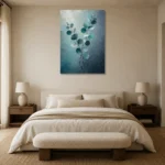Premium Wall Art Dikey Html Edition – BOTANİCALNW2012 showcased in an elegant minimalist interior
