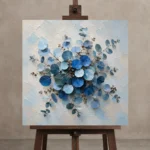 Premium Wall Art Kare Html Edition – BOTANİCALNW2013 displayed on a studio easel