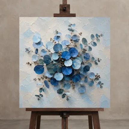 Premium Wall Art Kare Html Edition – BOTANİCALNW2013 displayed on a studio easel