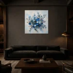 Premium Wall Art Kare Html Edition – BOTANİCALNW2013 shown in a warm modern interior