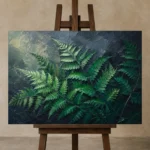 Premium Wall Art Yatay Html Edition – BOTANİCALNW2022 displayed on a studio easel