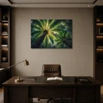 Premium Wall Art Yatay Html Edition – BOTANİCALNW2024 displayed in a contemporary gallery-inspired room