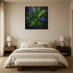 Premium Wall Art Kare Html Edition – BOTANİCALNW2028 showcased in an elegant minimalist interior
