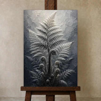 Premium Wall Art Dikey Html Edition – BOTANİCALNW2035 displayed on a studio easel