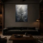 Premium Wall Art Dikey Html Edition – BOTANİCALNW2035 shown in a warm modern interior
