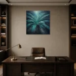 Premium Wall Art Kare Html Edition – BOTANİCALNW2037 displayed in a contemporary gallery-inspired room