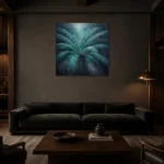 Premium Wall Art Kare Html Edition – BOTANİCALNW2037 shown in a warm modern interior