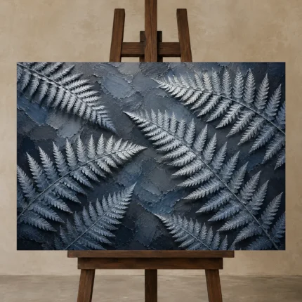 Premium Wall Art Yatay Html Edition – BOTANİCALNW2041 displayed on a studio easel