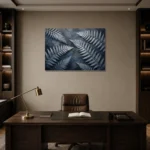 Premium Wall Art Yatay Html Edition – BOTANİCALNW2041 displayed in a contemporary gallery-inspired room