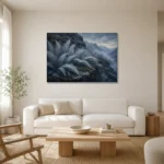 Premium Wall Art Yatay Html Edition – BOTANİCALNW2042 styled in a refined neutral interior