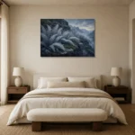 Premium Wall Art Yatay Html Edition – BOTANİCALNW2042 showcased in an elegant minimalist interior