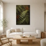 Premium Wall Art Dikey Html Edition – BOTANİCALNW2045 styled in a refined neutral interior