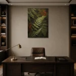 Premium Wall Art Dikey Html Edition – BOTANİCALNW2045 displayed in a contemporary gallery-inspired room
