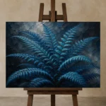 Premium Wall Art Yatay Html Edition – BOTANİCALNW2049 displayed on a studio easel