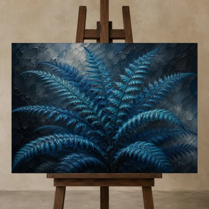 Premium Wall Art Yatay Html Edition – BOTANİCALNW2049 displayed on a studio easel