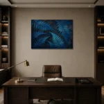 Premium Wall Art Yatay Html Edition – BOTANİCALNW2050 displayed in a contemporary gallery-inspired room